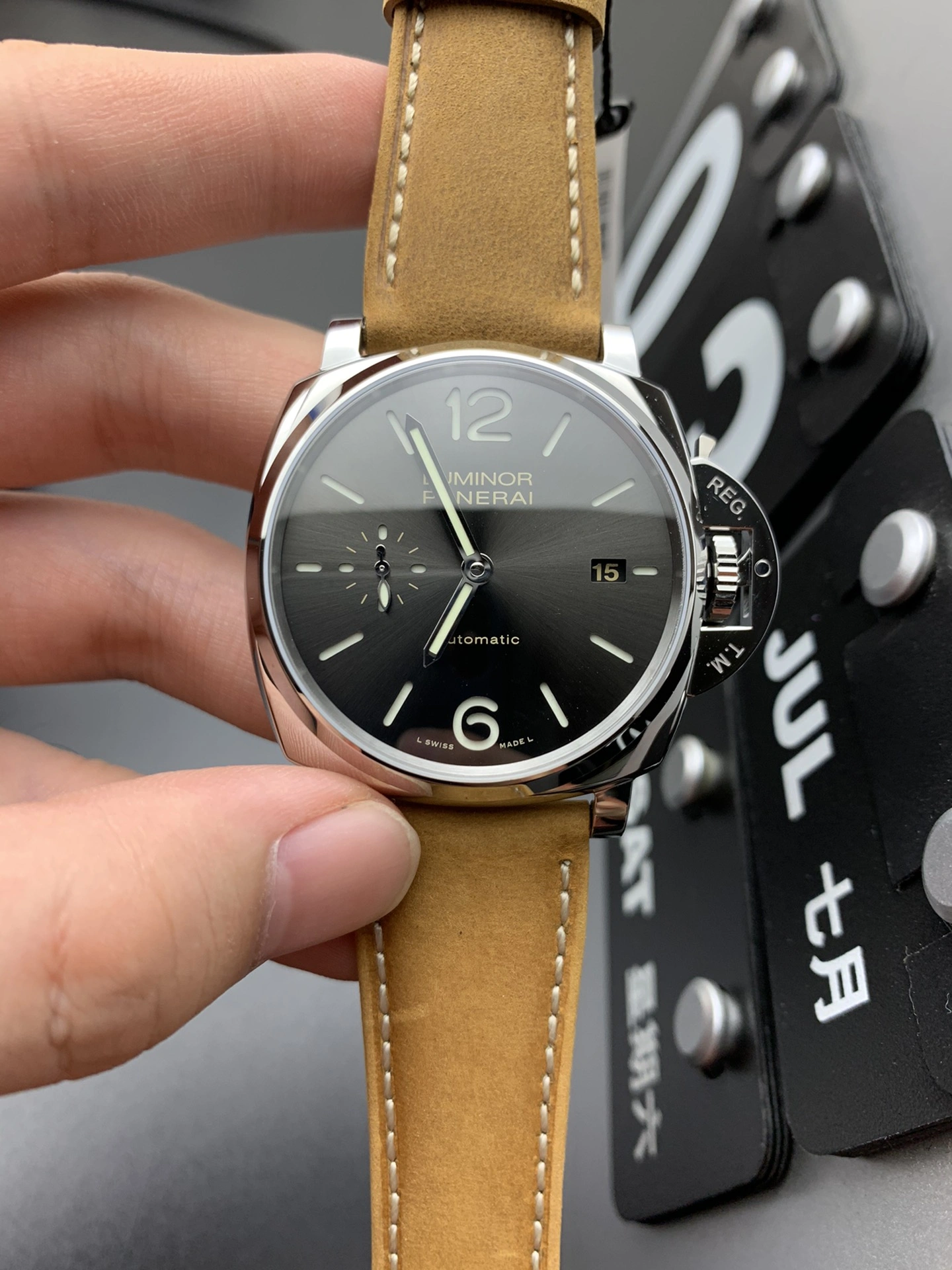 CBD Factory Panerai Luminor Due 42mm PAM00904 “Scamosciato Edition” 1:1 Super Clone – DDP.900 Movement Affordable 356